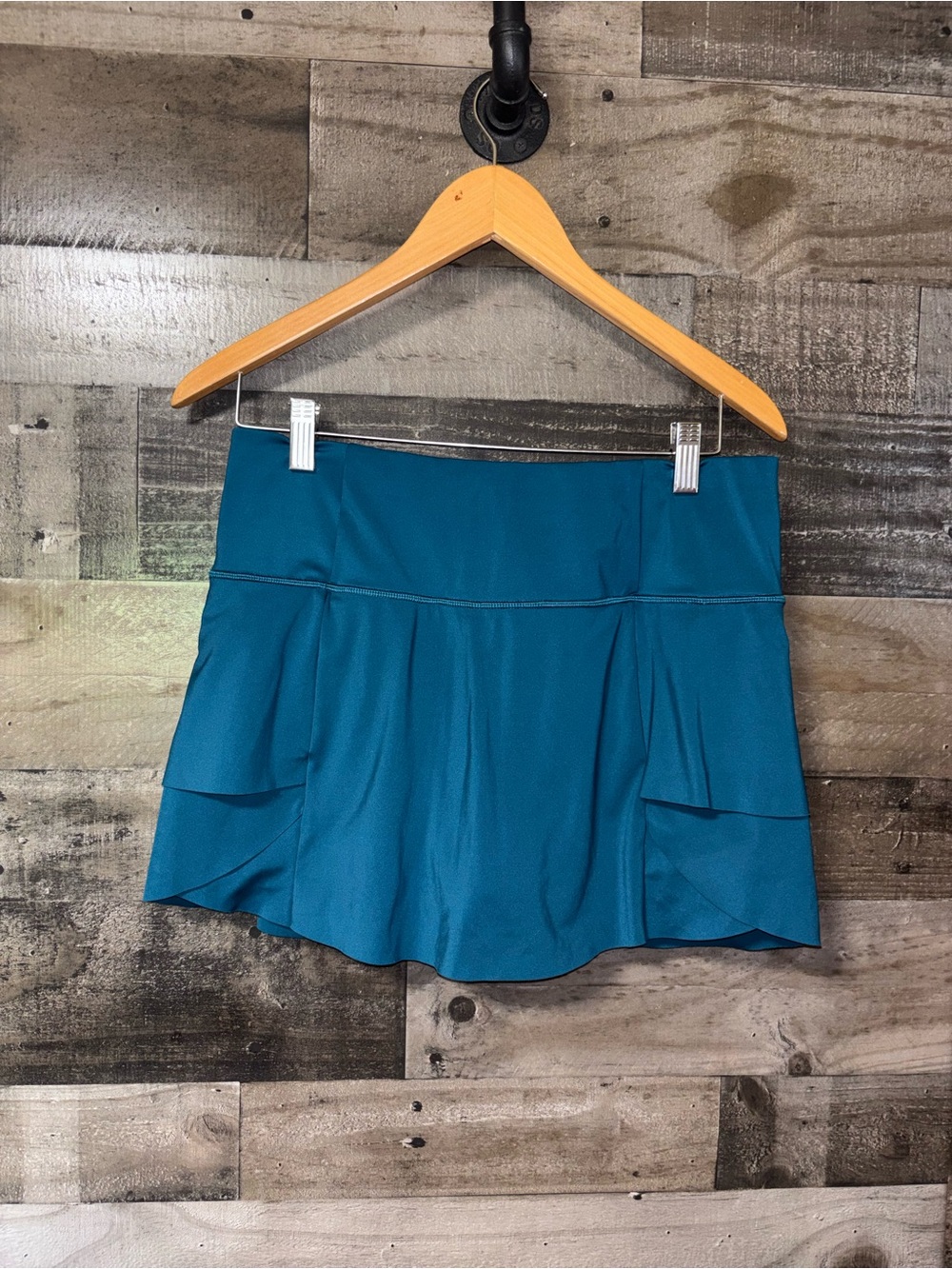 Athleta Teal Ruffle Tennis Skort Small